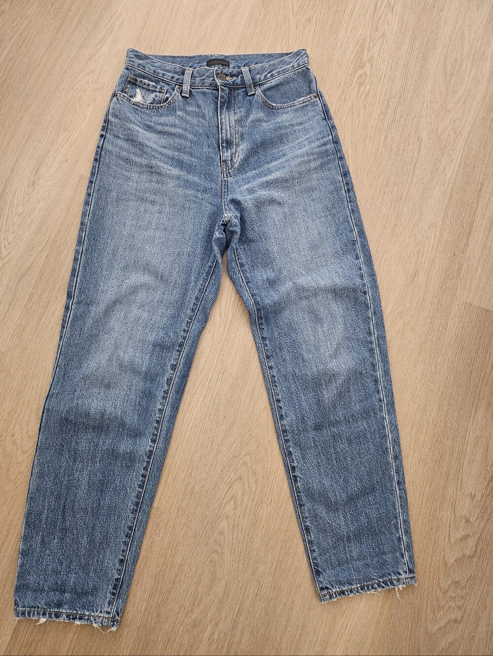 Uniqlo High-Rise Light Blue Women's Jeans